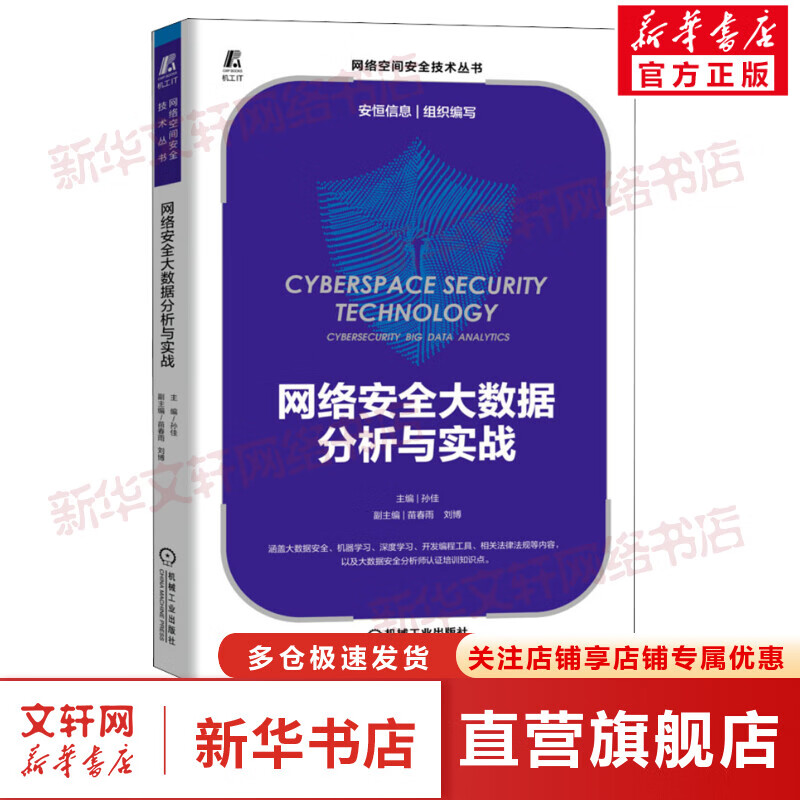 网络安全大数据分析与实战 图书