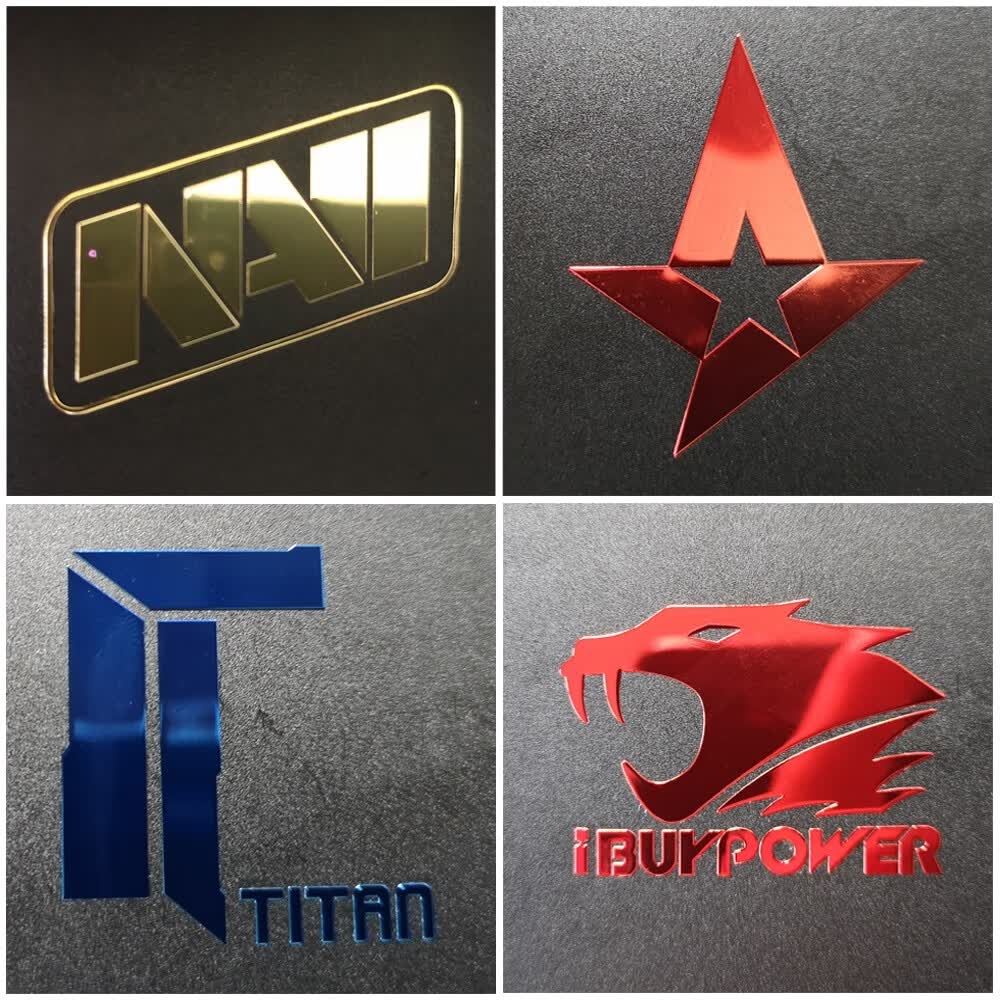 贴纸实物csgo贴纸全息变色csgo游戏周边贴纸实物印花实体防水泰坦皇冠