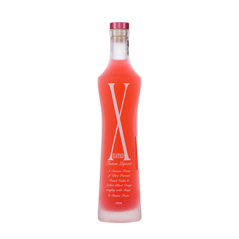 X冰粉红（X-Rated）洋酒 意大利原装进口利口酒配制酒 750ML