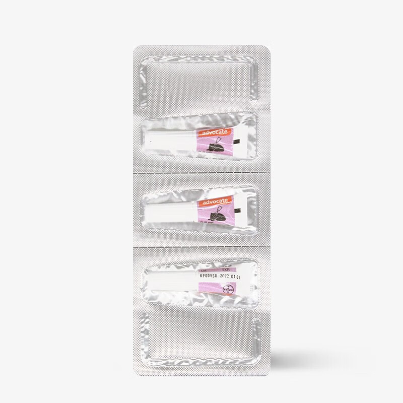 爱沃克 驱虫药猫 体内体外驱虫滴剂 爱沃克 大猫用4-8KG(整盒三支装)