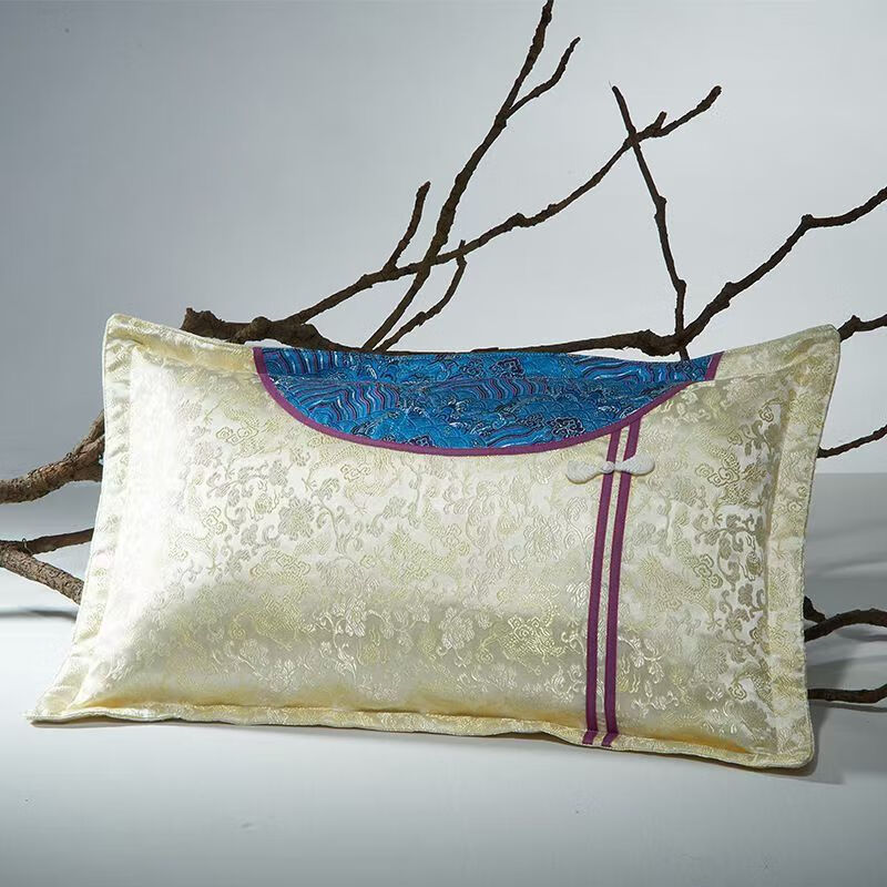 星匠心荞麦中药枕头安神助眠颈椎枕中老年人药枕制失眠深度睡眠枕芯枕套 中药助眠硬枕头-艾草为主