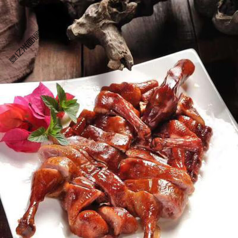 食怀温州特产卢弟五福鸭牌卢弟鸭500g蜜汁鸭酒店冷盘冻品酱油鸭 500g