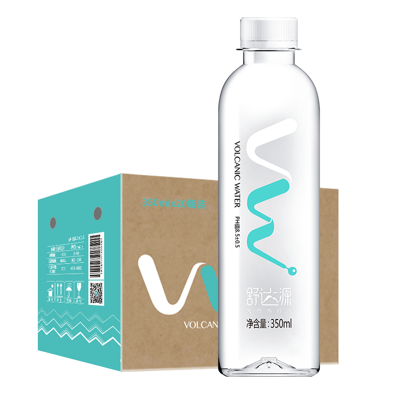 shudayuan/���Դ PH8.5 ��Ȼ�մ�ˮ ����װ 550ml 24ƿ 88.01Ԫ