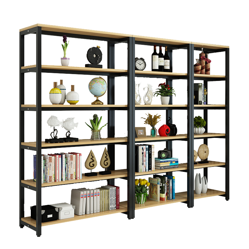 AEY 书架现代简约玄关柜门厅隔断落地置物架储物架层架