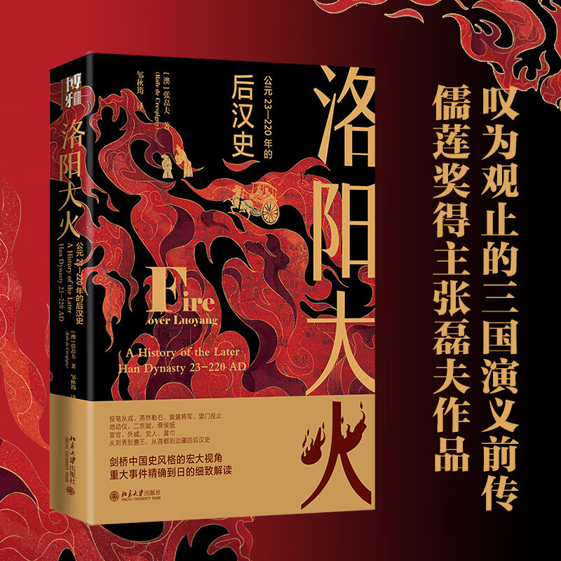 洛阳大火：公元23-220年的后汉史  一部视野宏大的后汉通史 沉浸式体验大汉帝国都城洛阳的兴衰历程