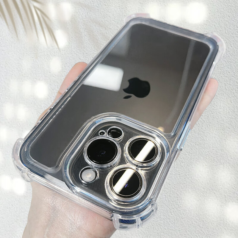 亮龙不易发黄透明亚克力适用iphone手机壳苹果13手机保护套软壳防摔