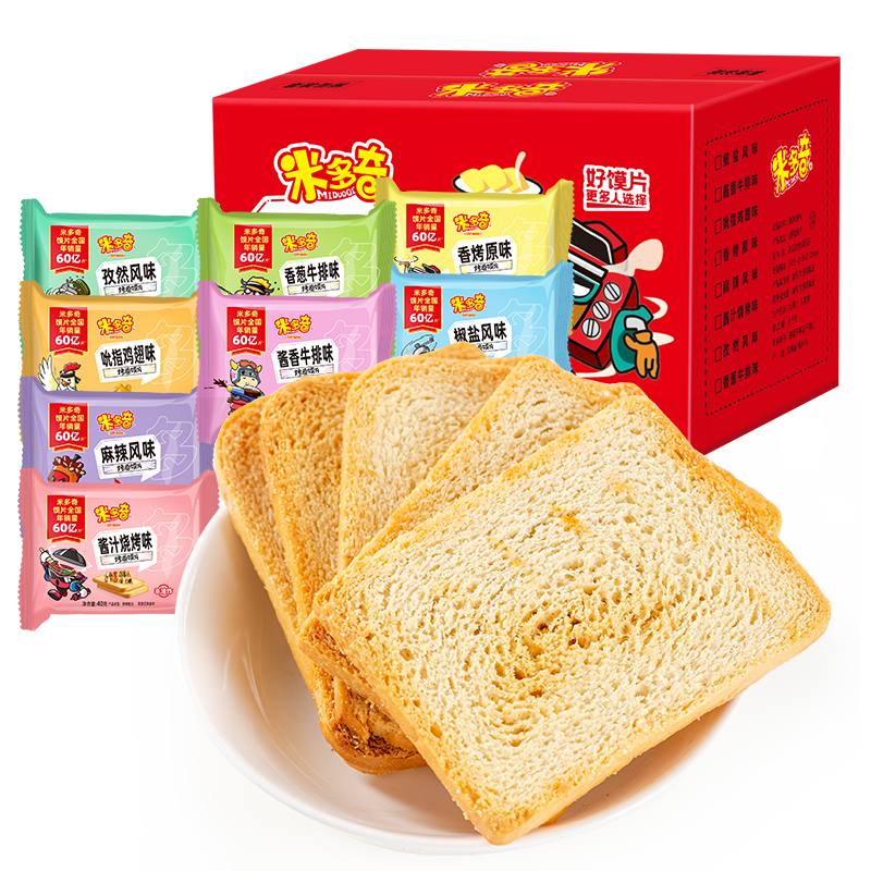 MIDUOQI/׶ Ƭ1600g ʳ 򻯳伢ͷƬ 40g*40 38.9Ԫ