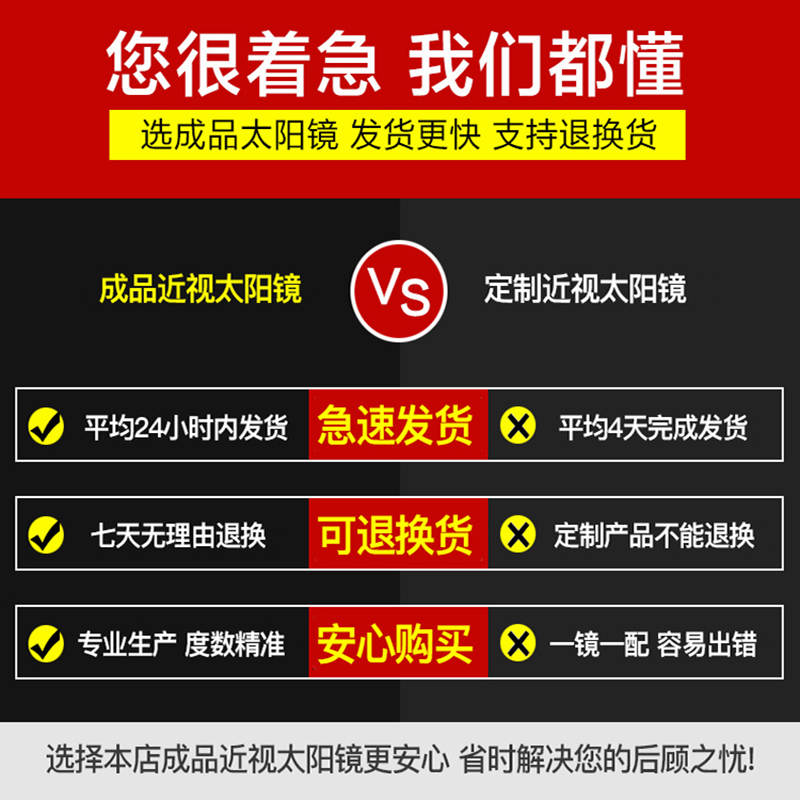 择初偏光墨镜男太阳眼镜女可配近视防紫外线驾驶开车眼睛带有度数 黑框偏光-双眼350度