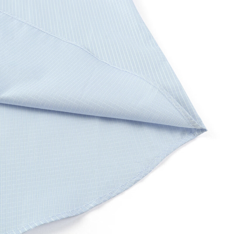 MAYOR男装进口面料高支全棉经典绅士透气长袖衬衫 MLCA19771HQT-5浅蓝 180/100A