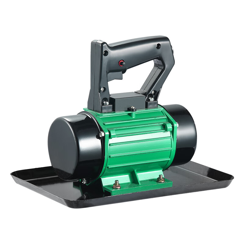 小型手提式混凝土振动抹光机220v振动器 附着式平板震动电机建筑工具