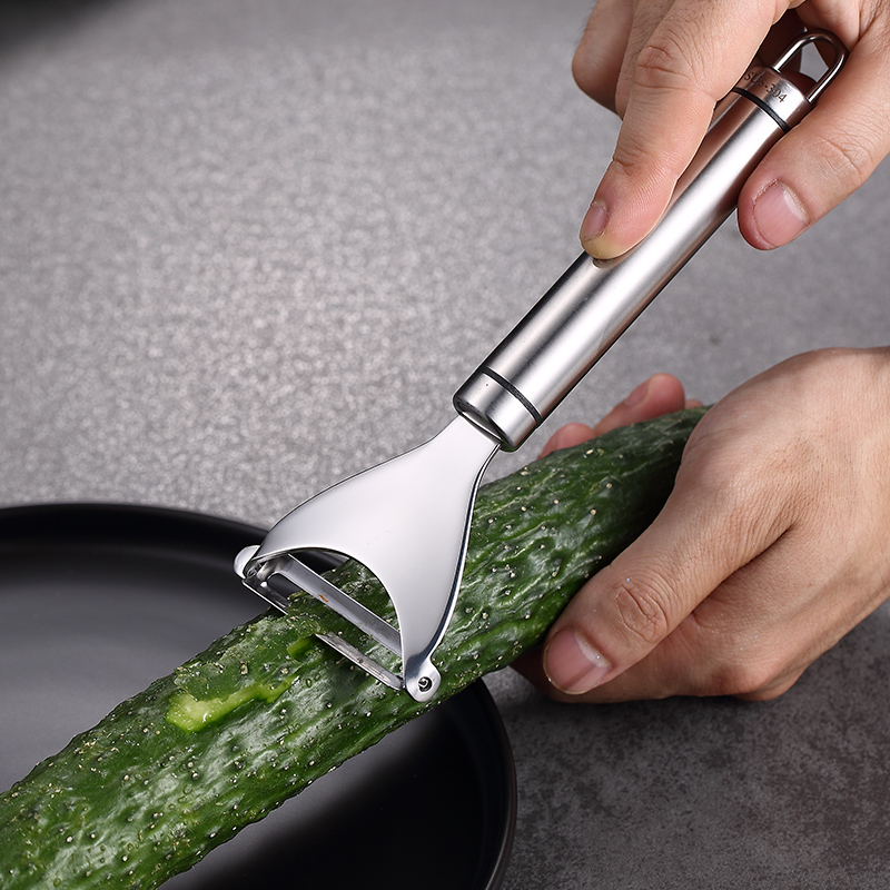 ccko 304不锈钢削皮刀水果刀家用苹果削皮器刨皮刀厨房土豆刮刨皮刀