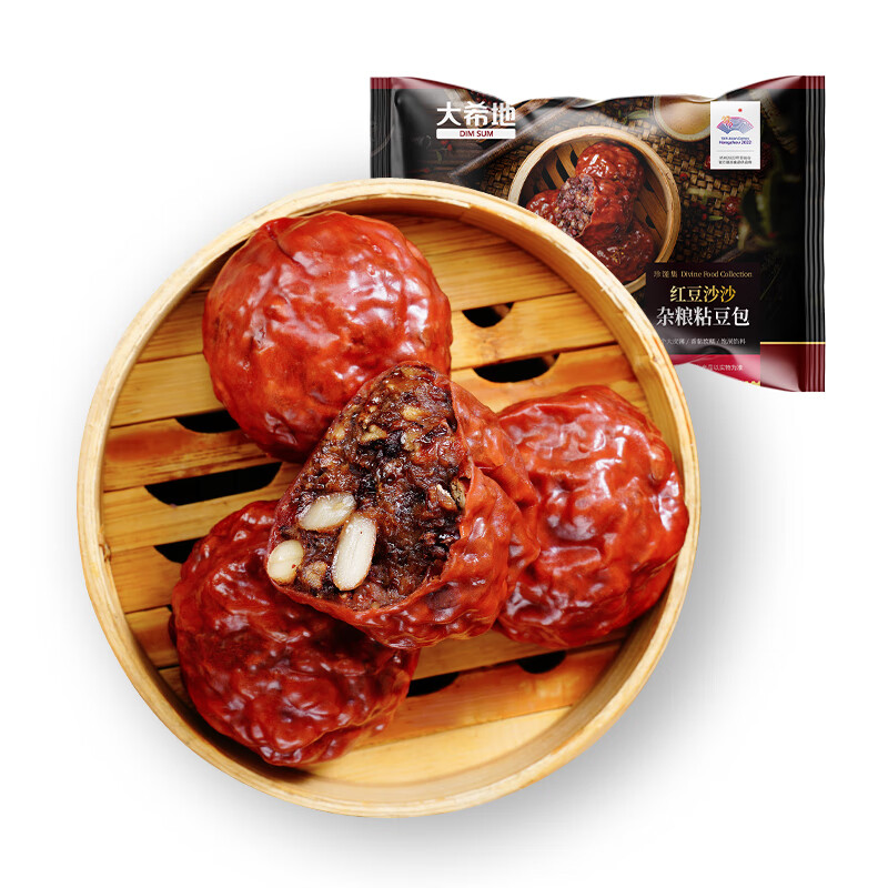 大希地珍馐集五谷杂粗粮黏粘豆包代餐饱腹东北速食早餐半成品健身餐