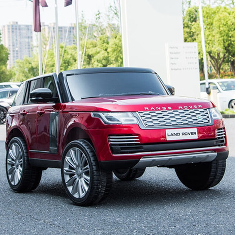 dake 大可路虎儿童电动汽车四驱可坐双人小孩四轮超大越野遥控玩具车