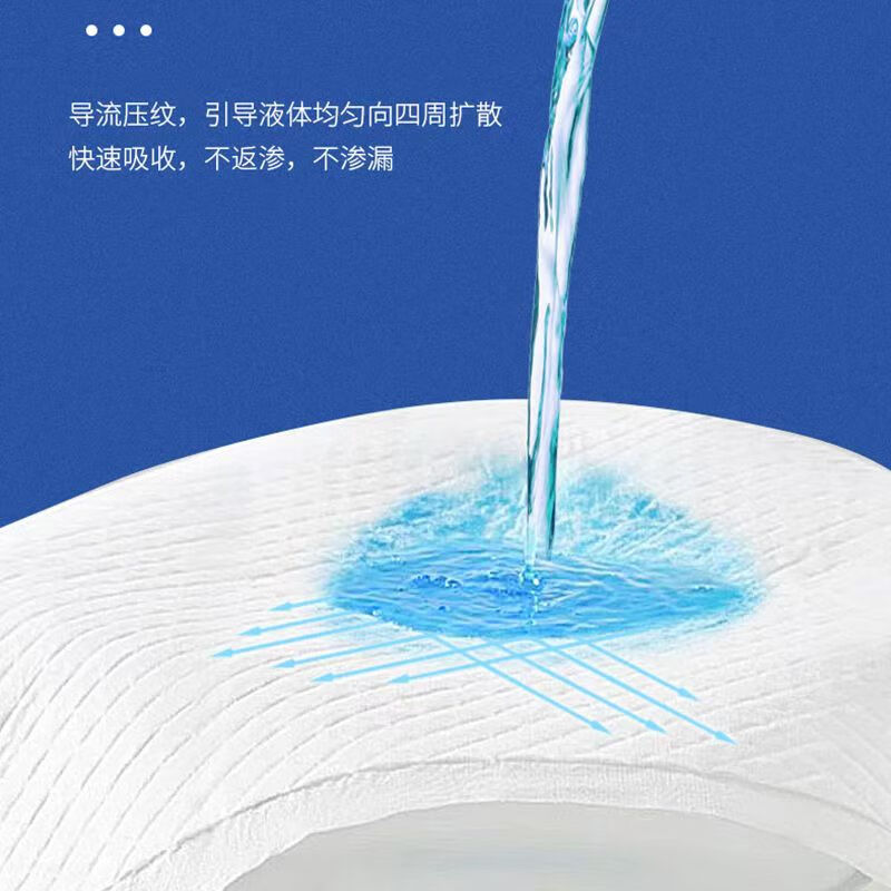 嘉添嘉福成人护理垫80X90加大加厚老人尿不湿隔尿床垫 老年人30片高端护垫