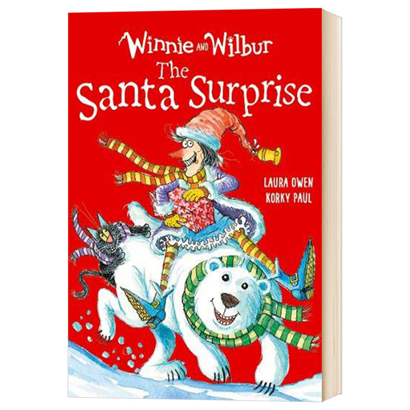 女巫温妮 圣诞惊喜 英文原版 winnie and wilbur the santa surprise