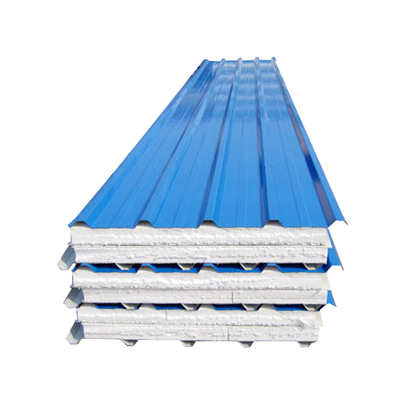 博军易选 彩复合夹芯板 保温泡沫彩墙体板 65mm 一平方米价 可定制