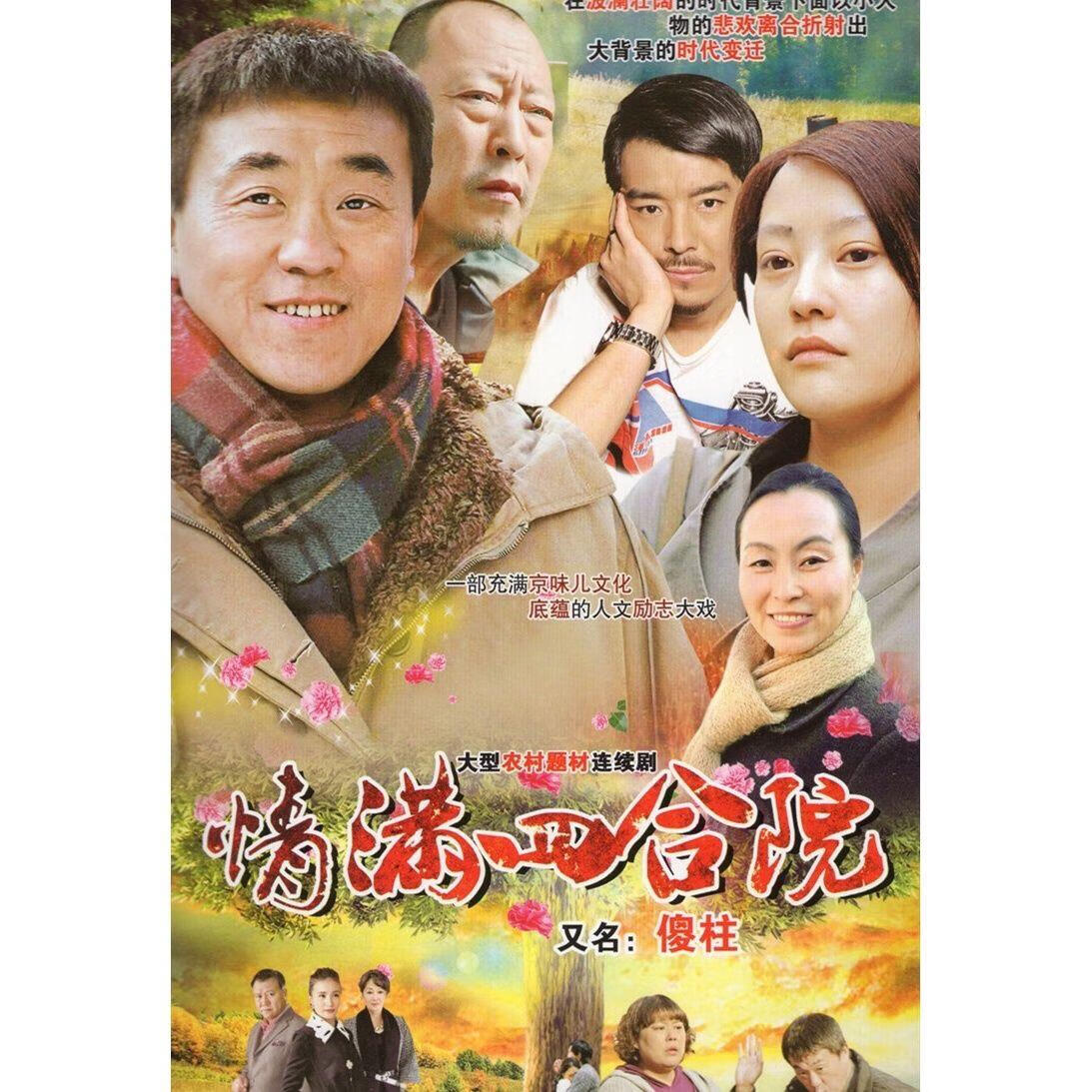 溥畔情满四合院/傻柱dvd碟片农村爱情都市电视剧车载光盘何冰2碟全集