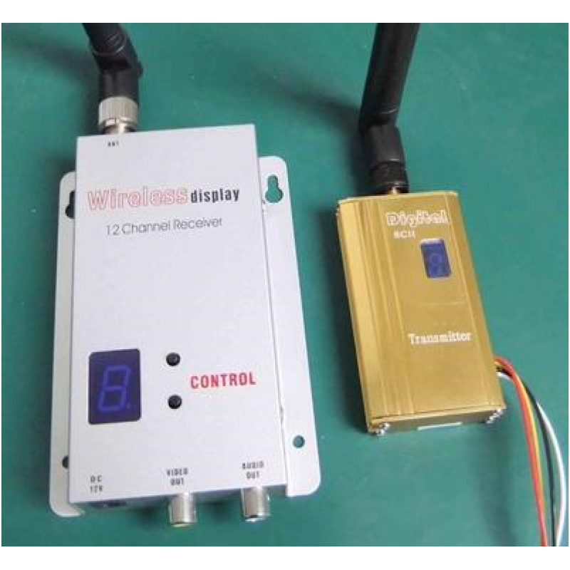 4g 3w无线监控发射接收器 无线视频监控收发器电梯无线传输设
