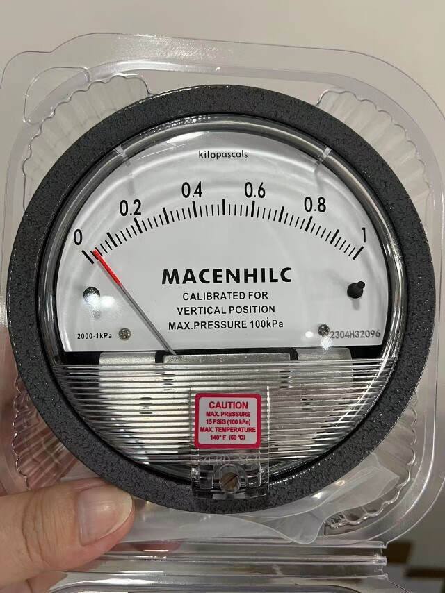压差表高机械指针 替代美国DWYER德威尔 MACENHILC品质 0-30pa