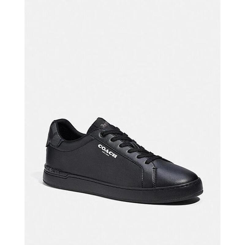 coach经典标志clip低帮运动鞋 黑色 40/us7