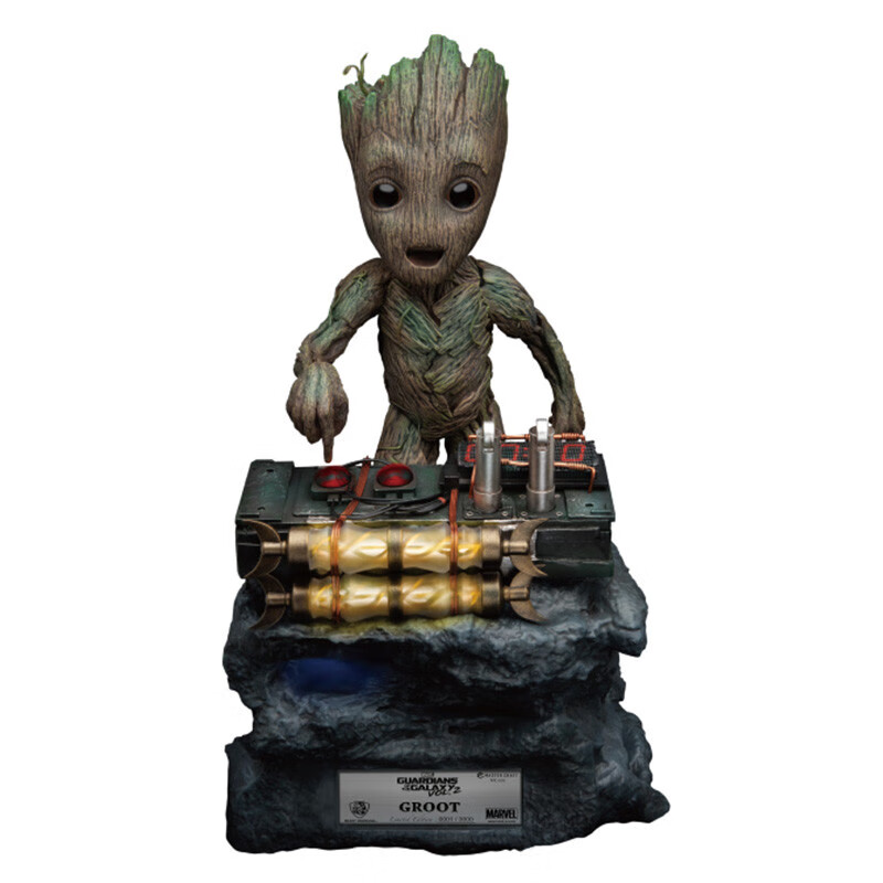 野兽王国漫威银河护卫队3 格鲁特 1:1 等身收藏雕像手办小树人礼物
