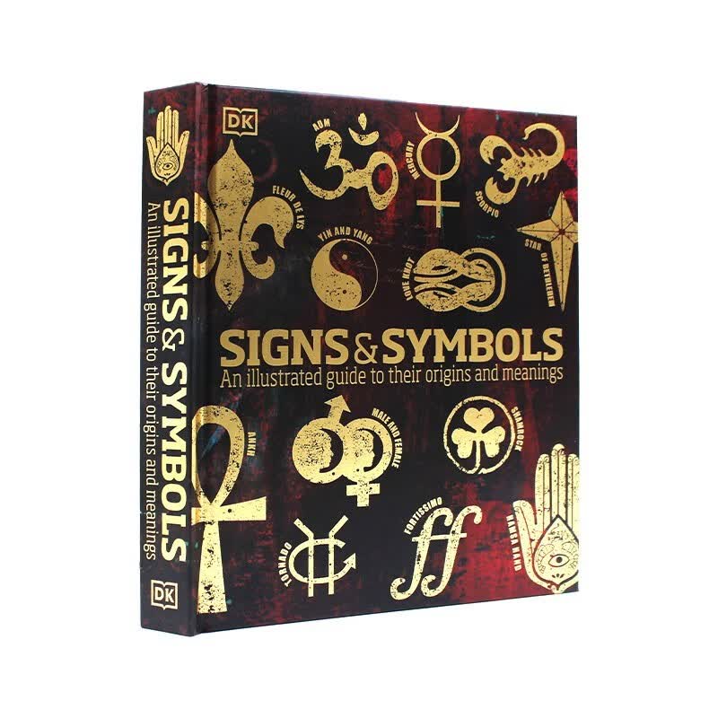 预售正版 DK百科丛书Signs & Symbols 符号与象征指南 人类宇宙神话传说宗教符号含义图解 英文原版进口 精装版 科普读物畅销书籍