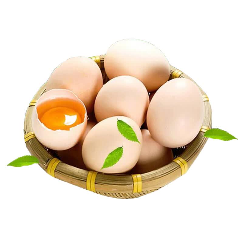 福子恒 新鲜农家土鸡蛋散养谷物笨鸡蛋 柴鸡蛋生鲜 家养鸡蛋 土鸡蛋