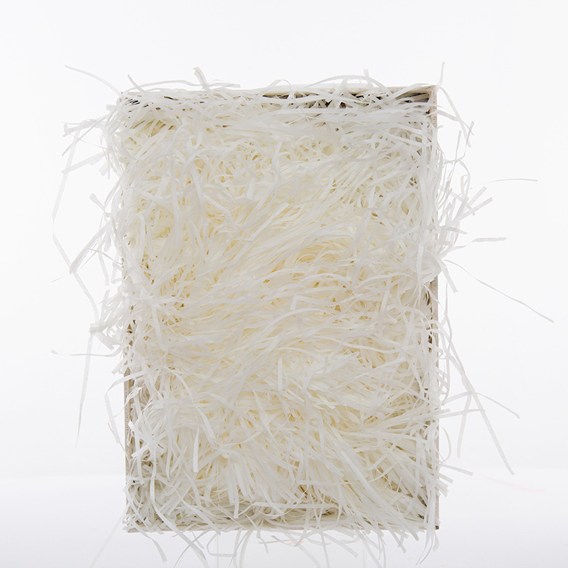 蕾迪熊拉菲草碎纸丝礼盒填充物 折皱纸丝常规纸丝 约20克一包 酒红色