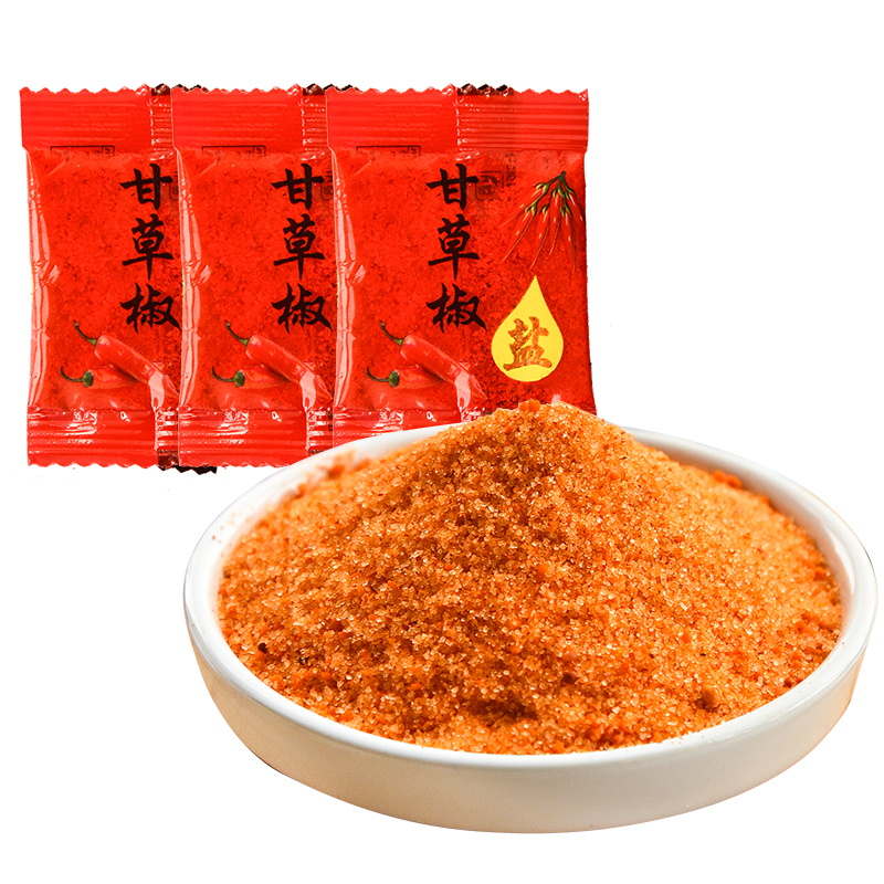 三观港(sanguangang)椒盐粉水果调料 甘草椒盐粉30小袋 水果撒料椒盐