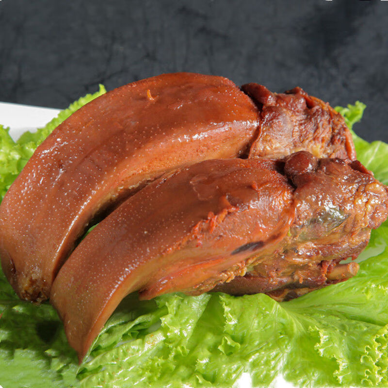 猪舌头猪口条猪舌条国产肥猪舌头卤菜食材20斤约28只 小根口条20斤