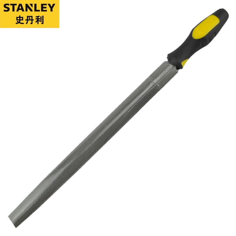 史丹利（STANLEY）锉刀半圆锉 粗齿10英寸 22-354-28