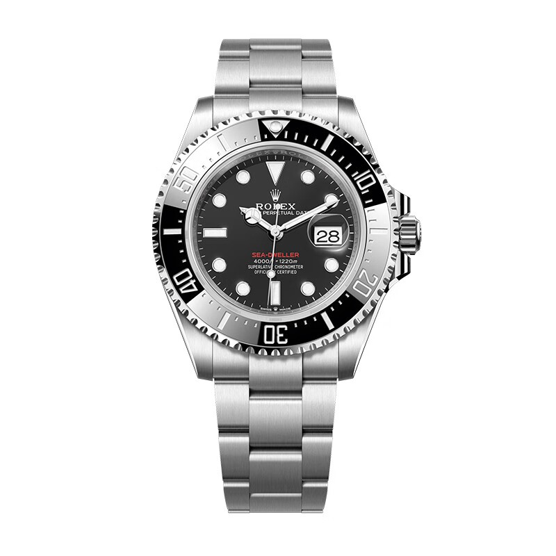 新】劳力士 海使型 2019年盒证日历功能43mm自动机械男士手表 126600