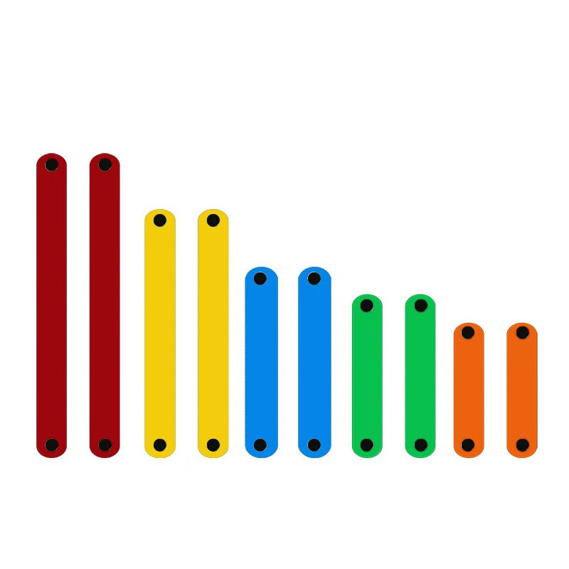 4/5/6/8/10cm各2根共10根 磁性拼接条