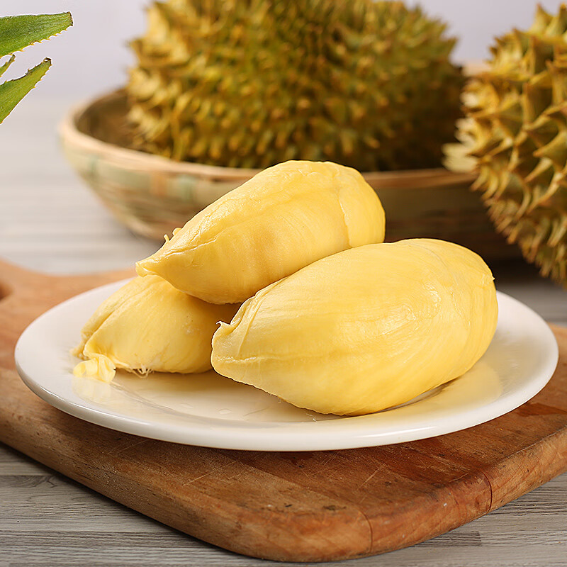 麓鹊泰国金枕榴莲液氮冷冻AA级进口水果整果带壳 5.5-6.0斤【保5房】