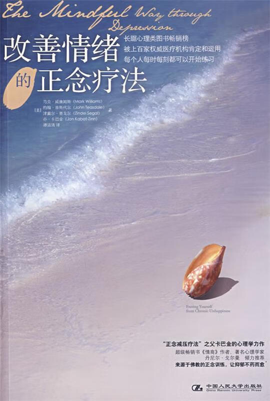 改善情绪的正念疗法【正版好书，下单速发】
