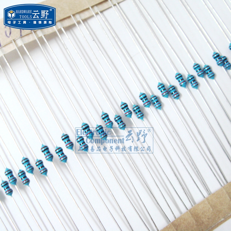 【高科美芯】 八分之一W電阻器 色環(huán)電阻 1/8W碳膜電阻0.125W 10K 精度5% 100個(gè)