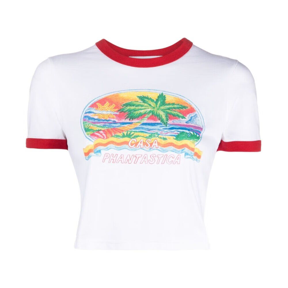 casablanca 女士 t恤 xs 白色