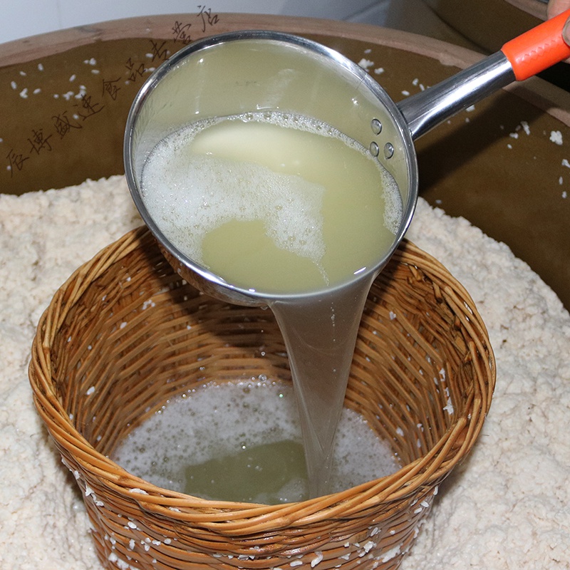 寄漪湖北十堰特产原浆糯米酒纯洑汁甜型正宗10斤装