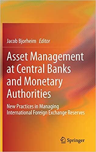 预订asset management at central banks and monetary authorities