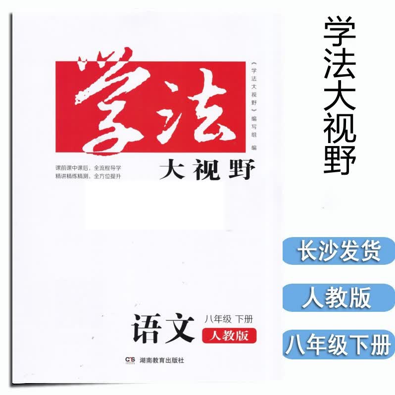 2023春新版学法大视野8八年级下册语文 人教版 含答案湖南教育出版社