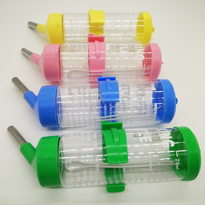 达洋宠物用品兔子滚珠水壶防啃咬水壶 用品饮水器125ml随机颜色发货