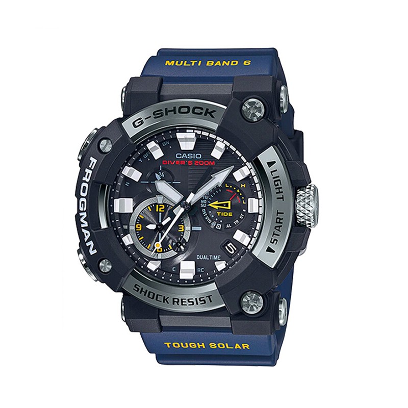 casio 卡西欧 g-shock 蛙人 航海系列 防水太阳能电波对时 蓝牙男士