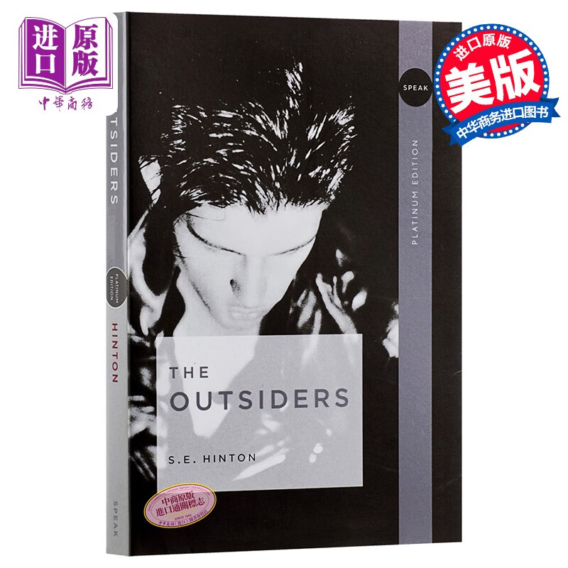 常青藤国际大奖小说追逐金色的少年 局外人英文原版 the outsiders