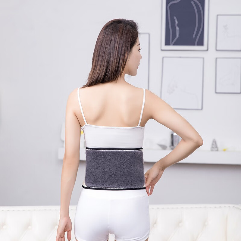 齐沃护腰带保暖男女士护肚围护肚子护胃防着凉护肚脐眼成人睡觉可穿 XL码(腰围2.6尺-3.3尺)