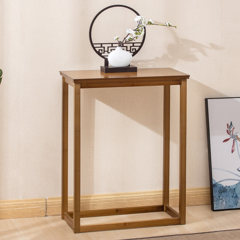 众舰行中堂条案摆件 实木供桌玄关条案摆件桌子条几家用农村中堂家具