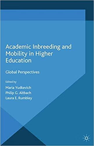预订 academic inbreeding and mobility in higher education