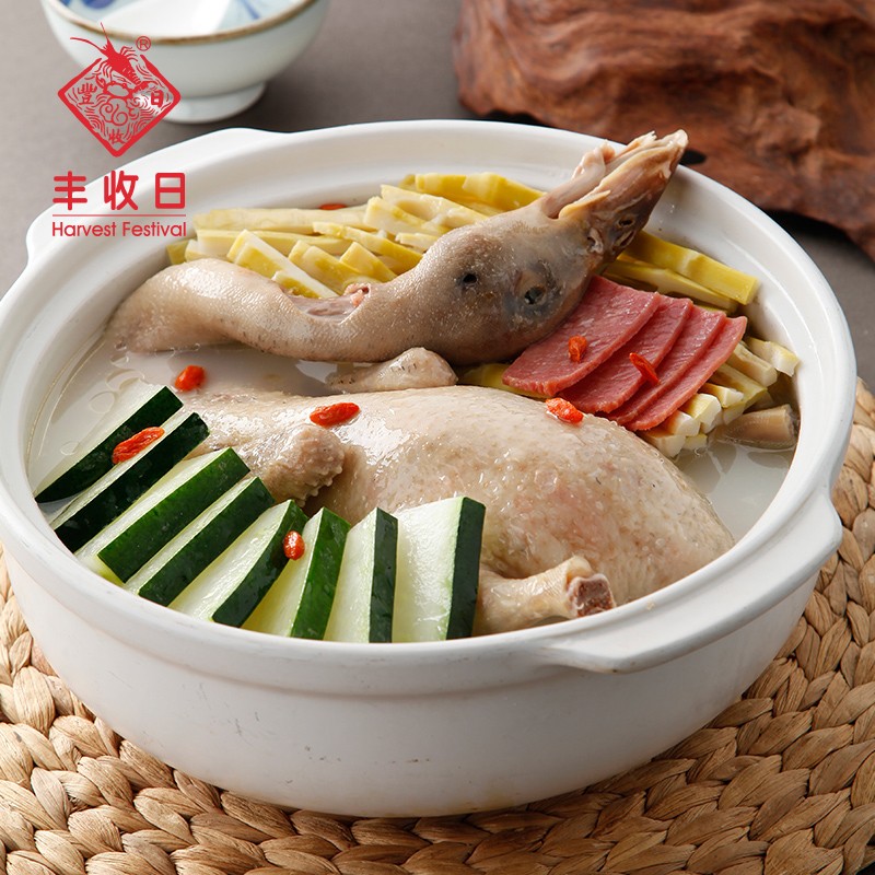 豊收日 扁尖老鸭汤半只1200g 禽肉鸭肉类半成品预制菜肴汤羹煲汤快手菜 半只扁尖老鸭汤1.2kg