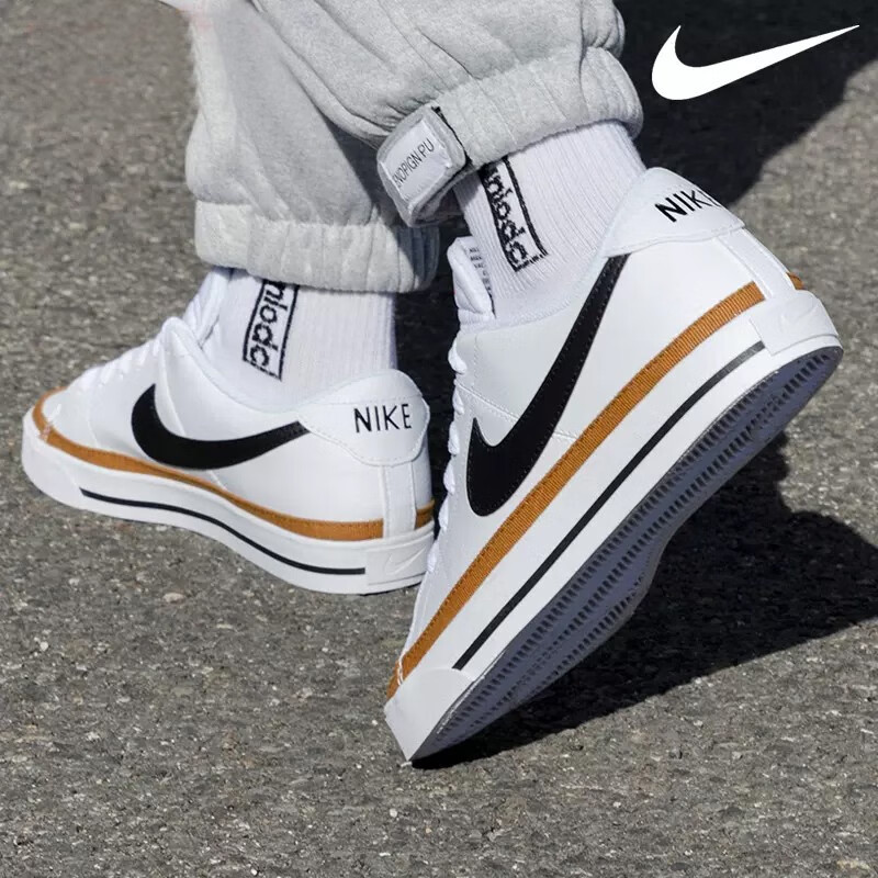 ͿˣNIKEЬЬ2025¿ļCourt Legacy Ͱ˶ЬЬ ƫСĴһDH3162-100׺ڻƺ 42.5238Ԫȯ