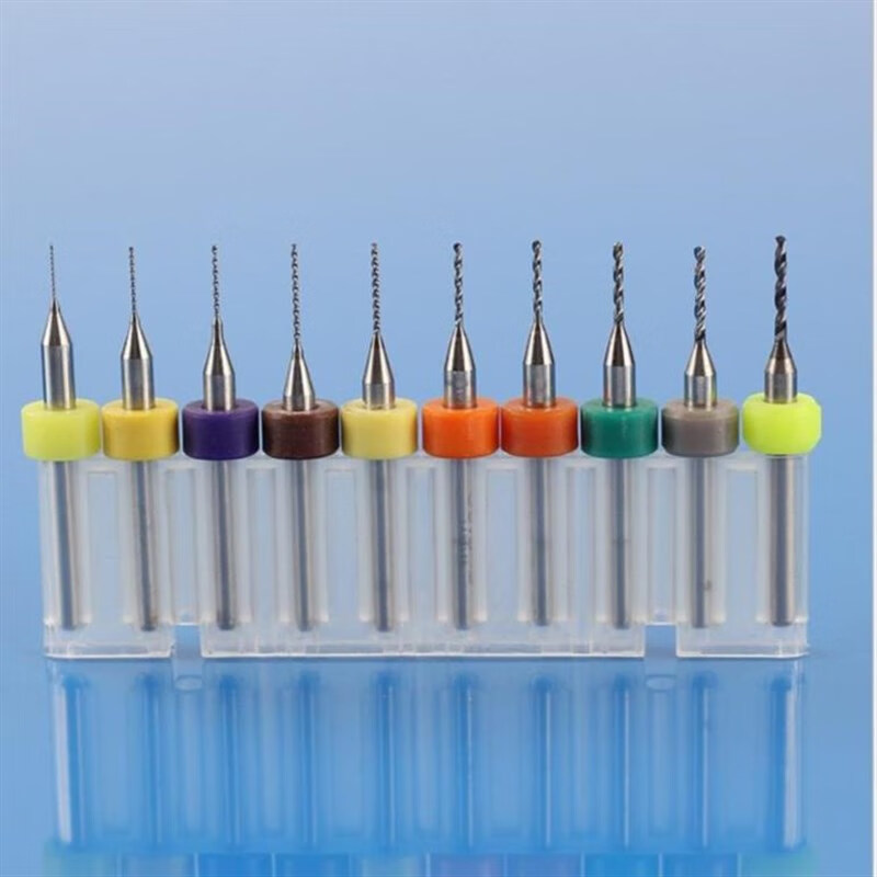 扑哩扑剌开孔小钻头细的麻花钻头手串打孔钻手串套装打眼转头白钢 pcb