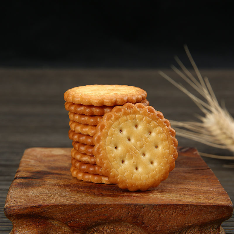 汇巢米勒小圆饼258g日式海盐饼干咸味薄脆零食休闲小包装 1包